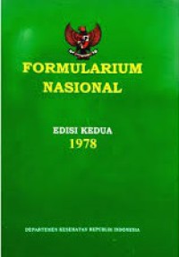 Image of Formularium Nasional Edis Kedua