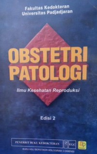 Image of Obstretri Patologi: ilmu kesehatan reproduksi